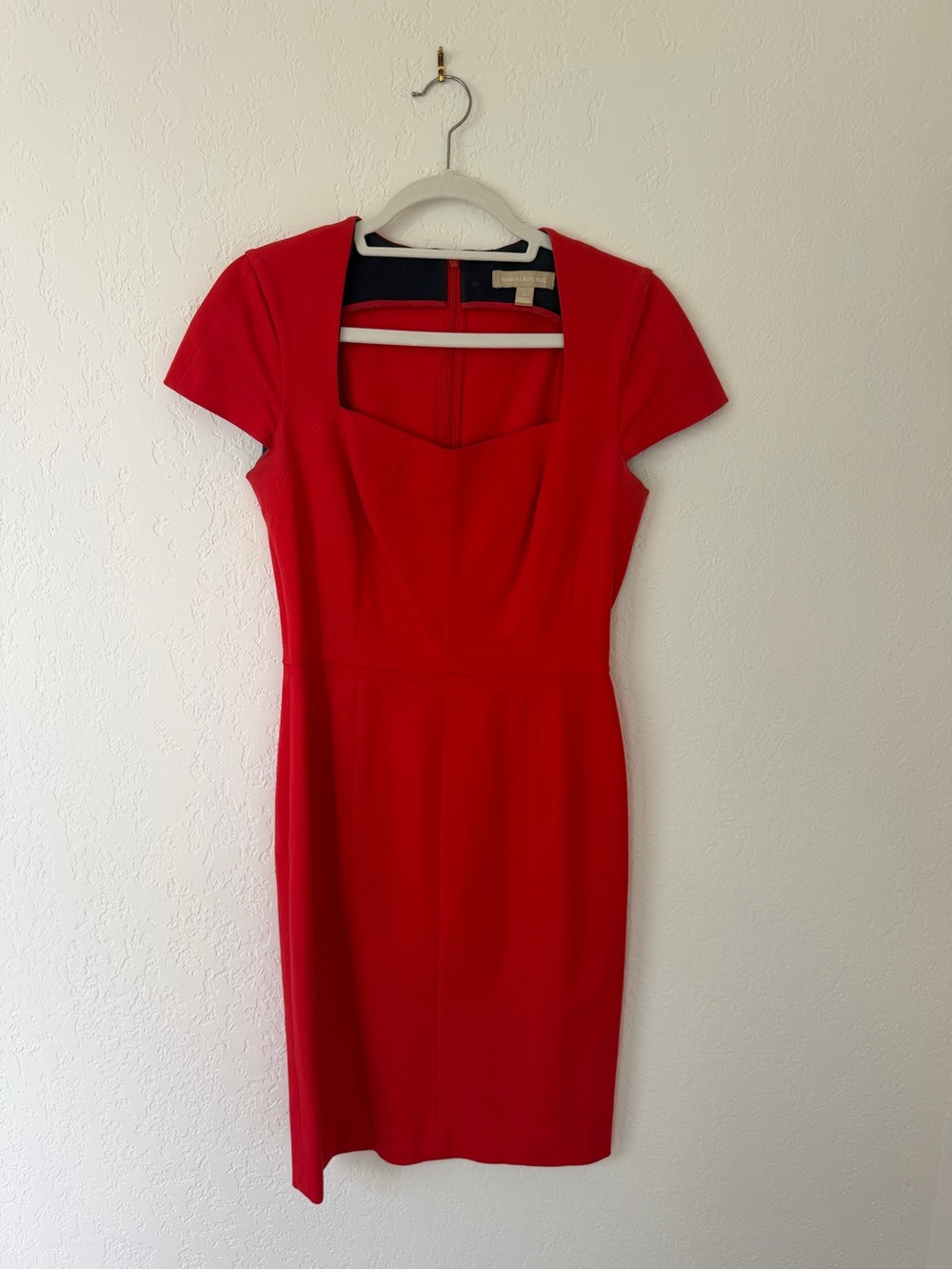 Banana Republic Red Pencil Skirt